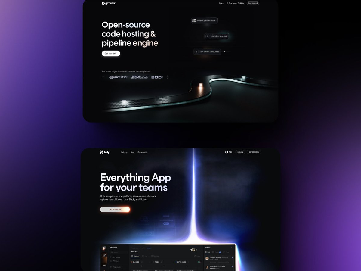 aanandmadhav's tweet image. Opensource websites are getting crazy beautiful these days, here are some of my favourites:
#opensource #beautifulopensource #designinspiration