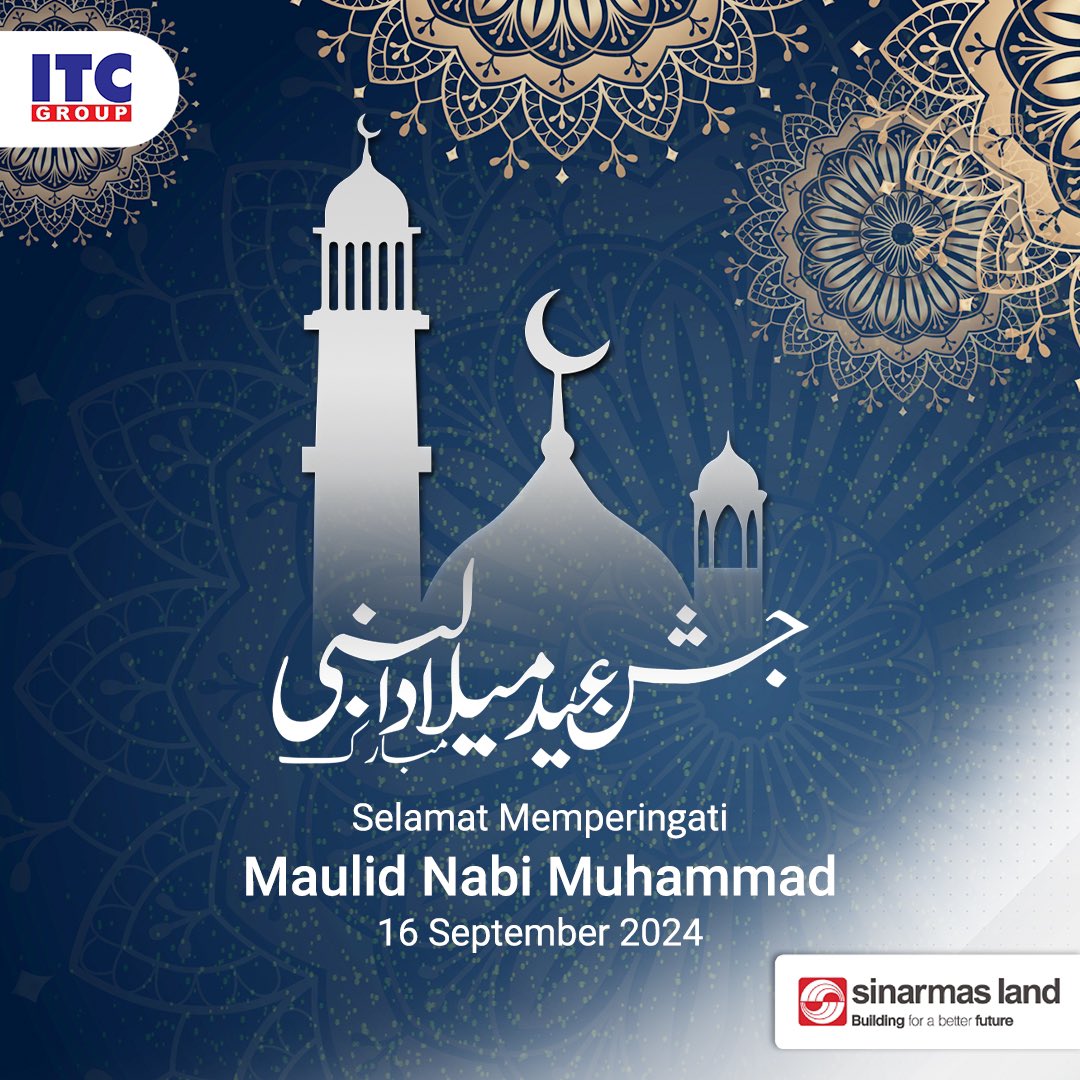 Semoga cinta dan teladan Nabi Muhammad SAW selalu menginspirasi kita dalam kehidupan sehari-hari. Selamat memperingati Maulid Nabi Muhammad SAW.

#itcgroup #itcprivilege #itconestopyourneeds #itcsemuaada #itcpilihanku