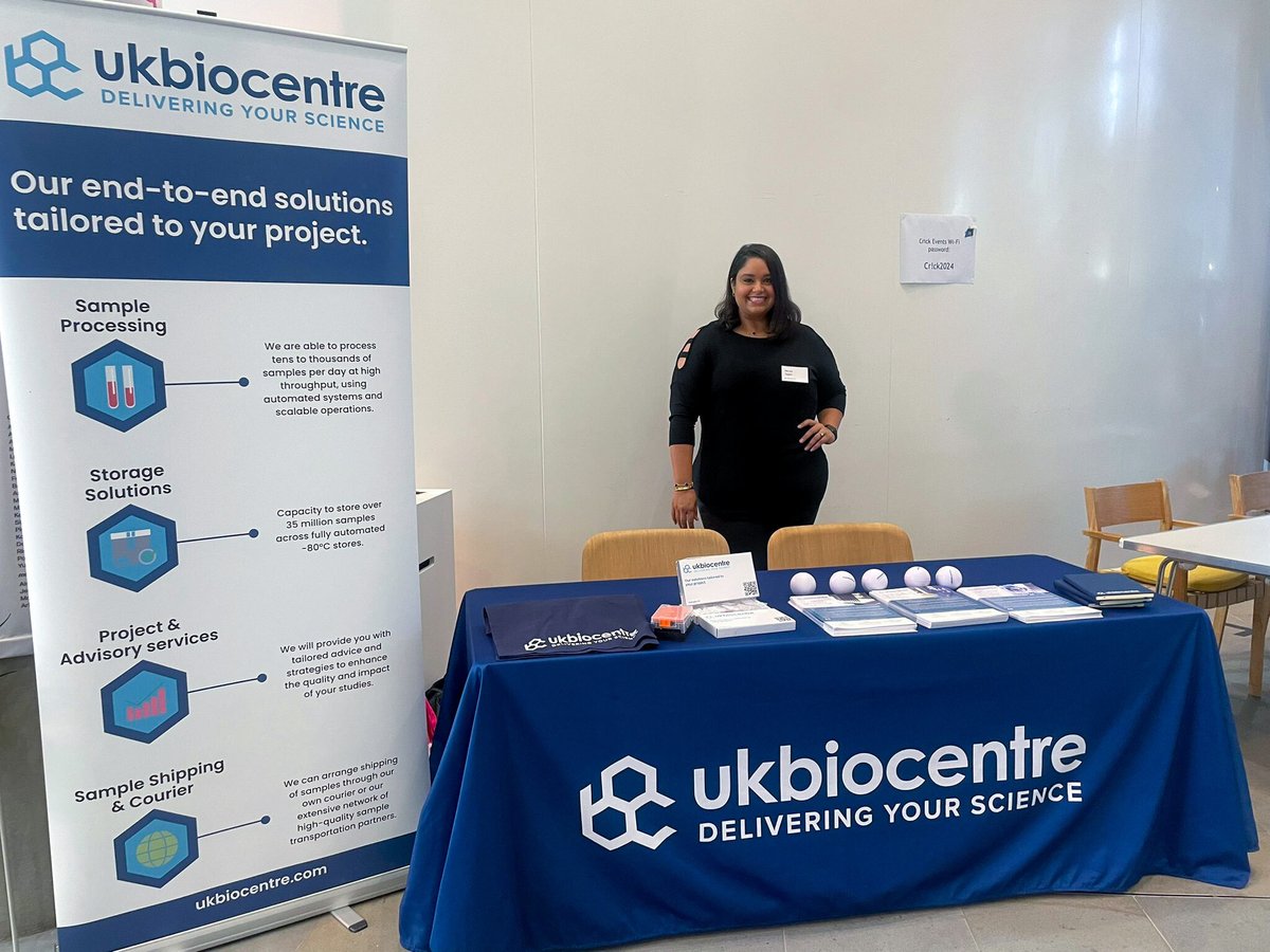 UKBiocentre_Ltd's tweet image. Good morning from the Francis Crick Institute 🌞🔬
We&apos;ll be here today and tomorrow for the London Infection &amp;amp; Immunity Symposium 2024. Come and say hello!

#UKBiocentre #FrancisCrick #SampleProcessing #SampleStorage #Research #LifeSciences