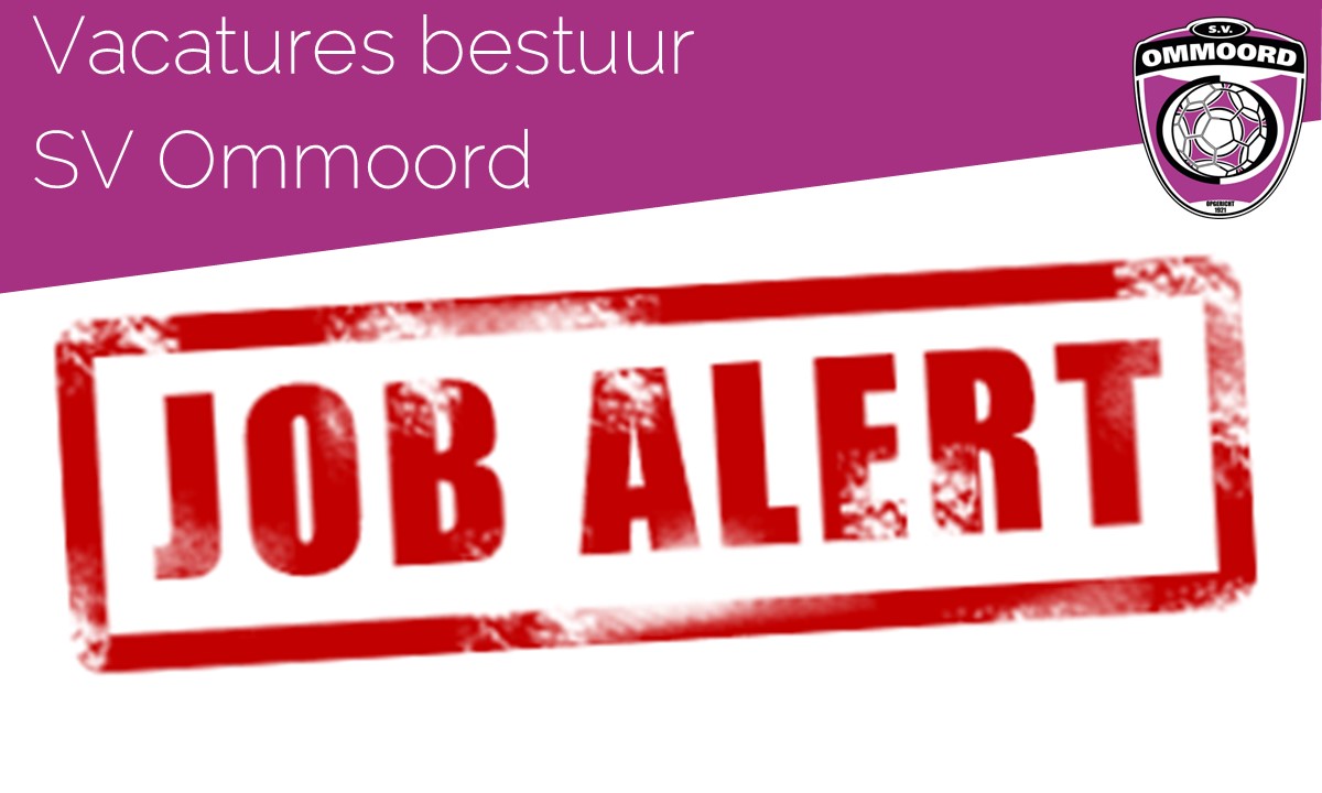 Vacatures bestuur
Een van de agendapunten van de komende ALV.
Verkiezing van de volgende bestuursleden:
    Penningmeester (m/v)
    2e secretaris (m/v)

svommoord.nl/vacatures-best…