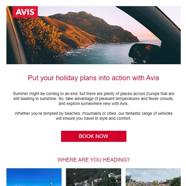 mailinspiration's tweet photo. Avis #EmailDesign - https://t.co/sAxGgw0NEn https://t.co/G39RU4Br9C