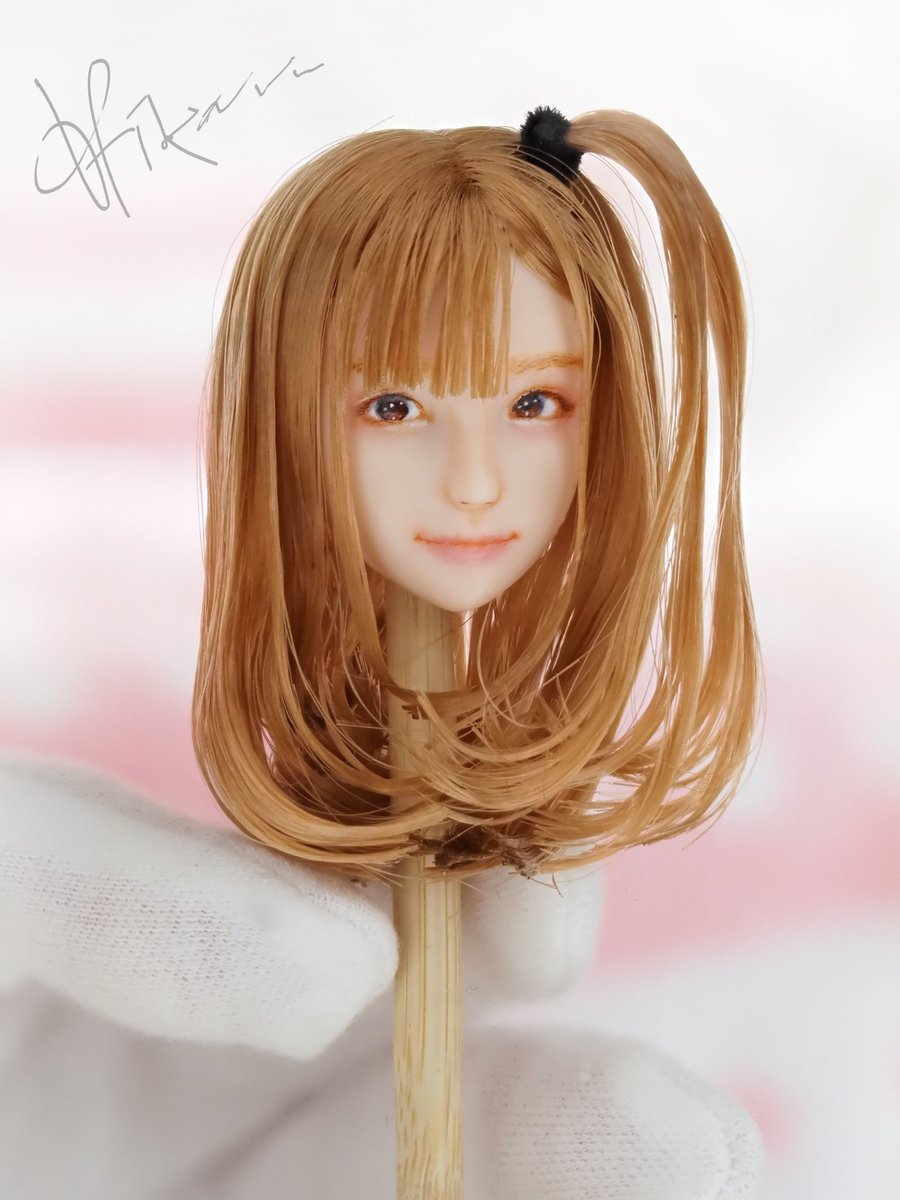 1/6ヘッド💅カスタム経過報告🥰✨ ＃カスタムヘッド