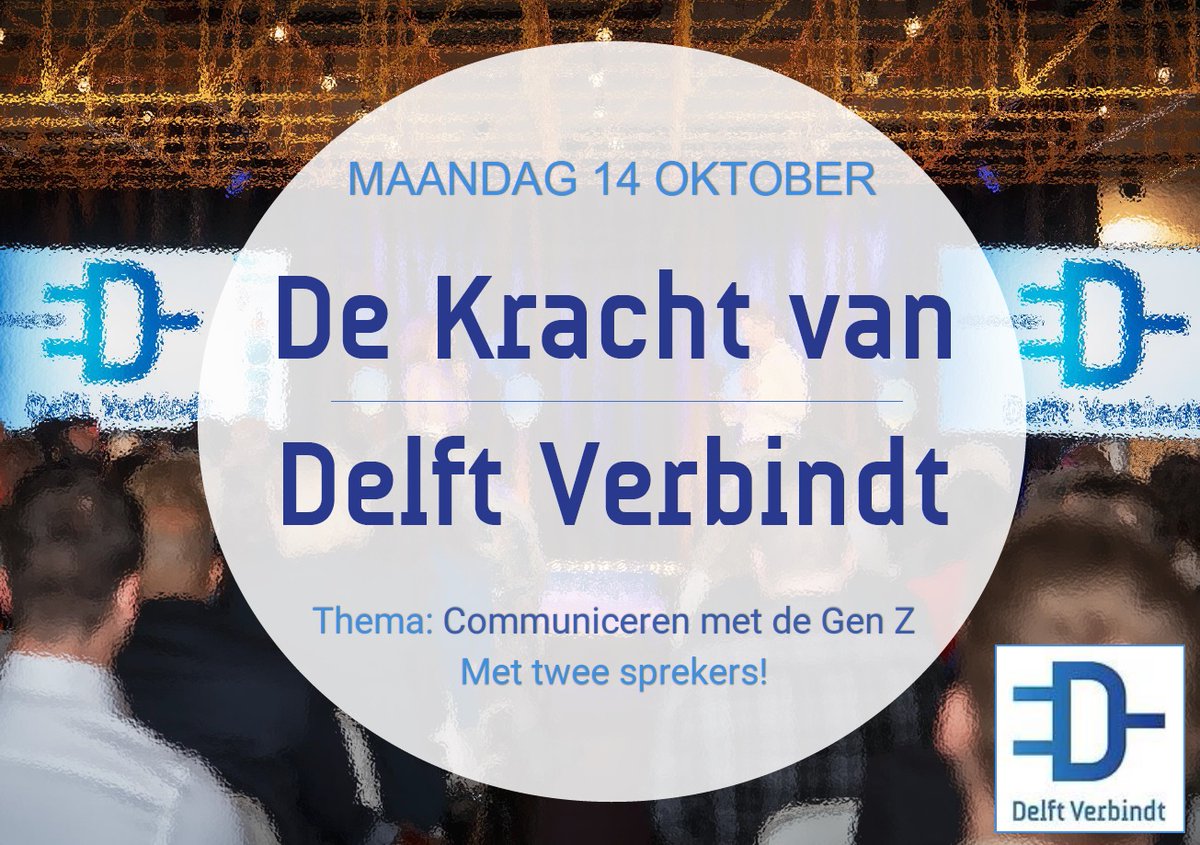 DelftVerbindt's tweet photo. Goedemorgen op deze maandagochtend. Aankomende editie hebben we niet 1 spreker, maar 2 sprekers voor jullie in petto! Die zullen we binnenkort aan jullie voorstellen maar hier zit in ieder geval veel energie én humor in.
De aanmeldingen lopen snel op via https://t.co/tmZGZjZiJV https://t.co/bbl7M4KSPs