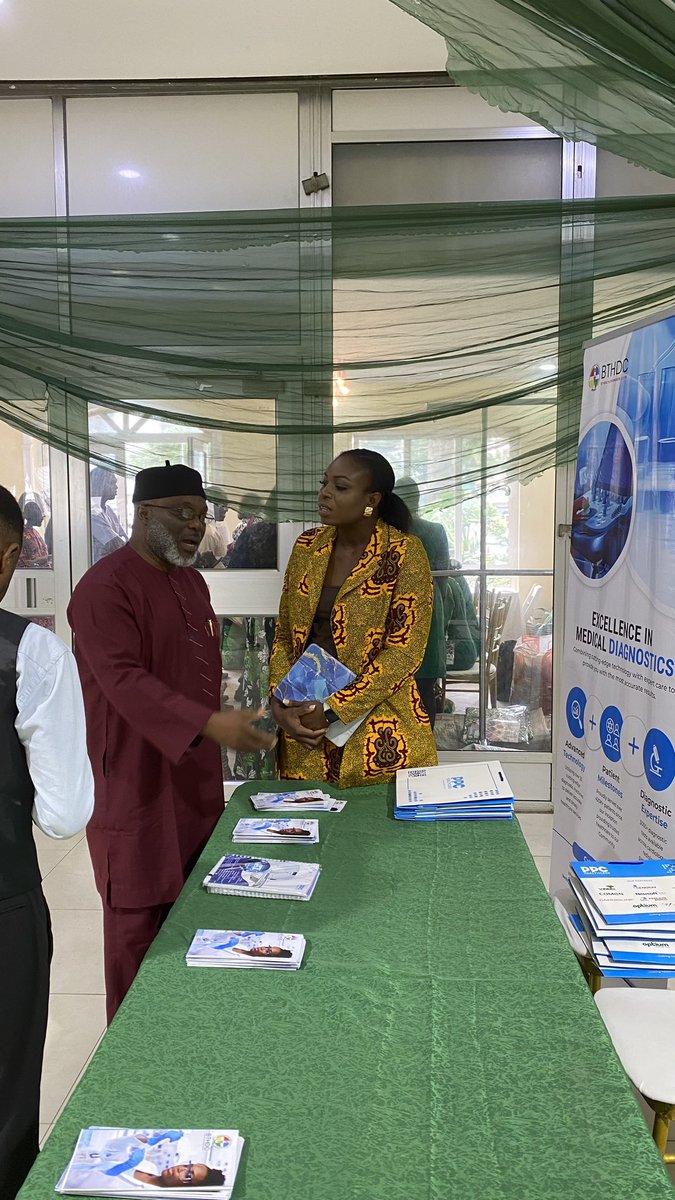 BTHDC_LASUTH's tweet photo. We had an enlightening experience as sponsors at the MDCAN event!
Our team showcased our Public-Private Partnership (PPP) proposal, shared details about our diagnostic center, and showcased our advanced medical equipment.
It was an enlightening and productive experience. https://t.co/hbXJgo44ZJ