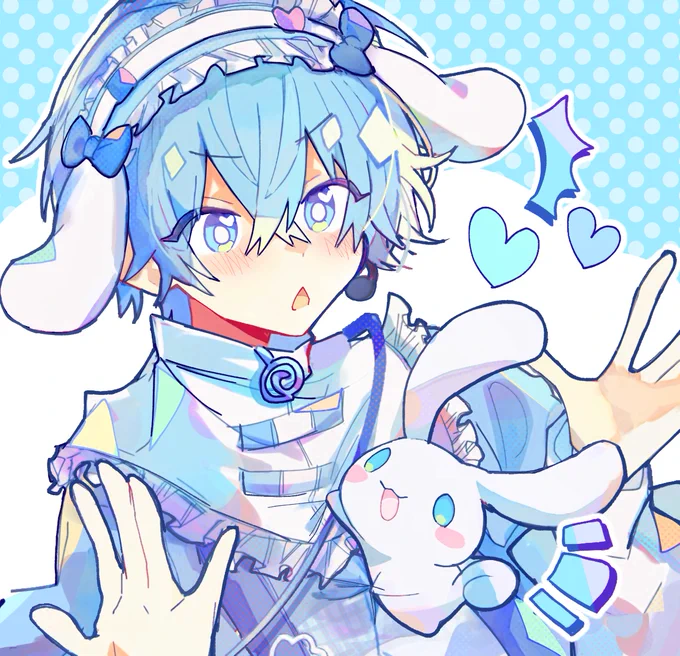 #ころんくん  遠くから見た時シナモンちゃん服掴んでるのかと、思ってた 