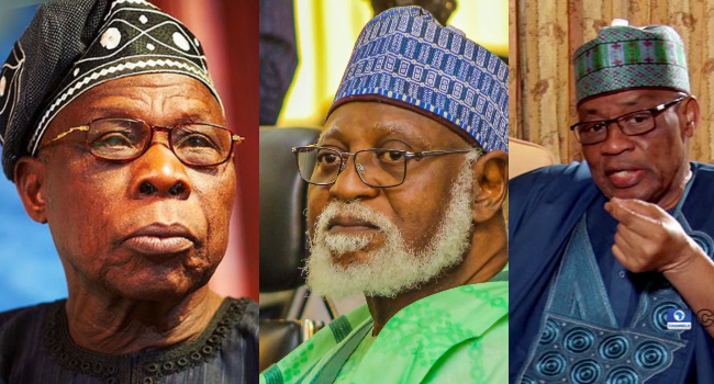 channelstv's tweet photo. Obasanjo, IBB, Abdulsalami Meet In Minna Over Rising Insecurity

https://t.co/HfLMSTsh7Y https://t.co/ikBPG4vD9j