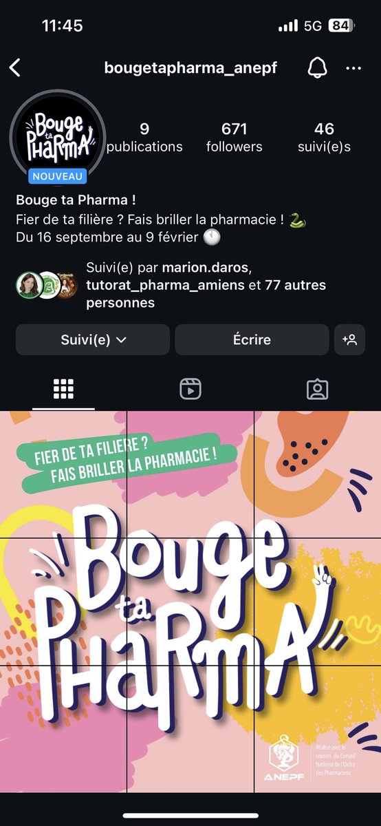 Dumas Benjamin (@benjamind_anepf) on Twitter photo Hier marquait le lancement de #BougeTaPharma lors de l’assemblée générale de <a href="/Pharma_ANEPF/">ANEPF Pharmacie</a> et avec le soutien de <a href="/Ordre_Pharma/">Ordre national des pharmaciens</a>
Participons tous ensemble, étudiants et professionnels, aux rayonnements des études pharmacie et de la profession.
Et toi, tu bouges ta Pharma? Hier marquait le lancement de #BougeTaPharma lors de l’assemblée générale de <a href="/Pharma_ANEPF/">ANEPF Pharmacie</a> et avec le soutien de <a href="/Ordre_Pharma/">Ordre national des pharmaciens</a>
Participons tous ensemble, étudiants et professionnels, aux rayonnements des études pharmacie et de la profession.
Et toi, tu bouges ta Pharma?