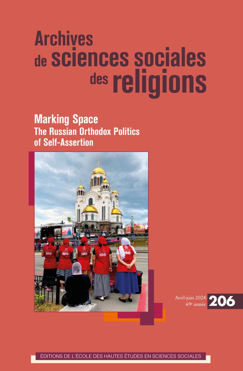 Les politiques d’affirmation de l’orthodoxie russe sont à découvrir dans notre dernier numéro, pour la première fois intégralement en anglais !
👉 journals.openedition.org/assr/75360 👈