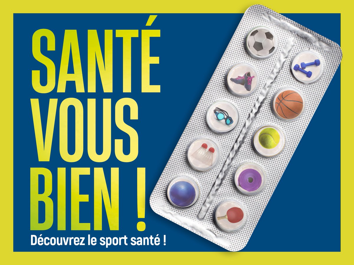 CaenOfficiel's tweet image. ⚕️🏀🥋 Connaissez-vous le sport santé ?
La Ville de #Caen et ses clubs partenaires vous proposent de découvrir ces pratiques sportives adaptées pour rester en bonne santé, se soigner, se sentir bien tout simplement ! 
Village d&apos;infos, portes ouvertes :
caen.fr/.../sante-vous…...