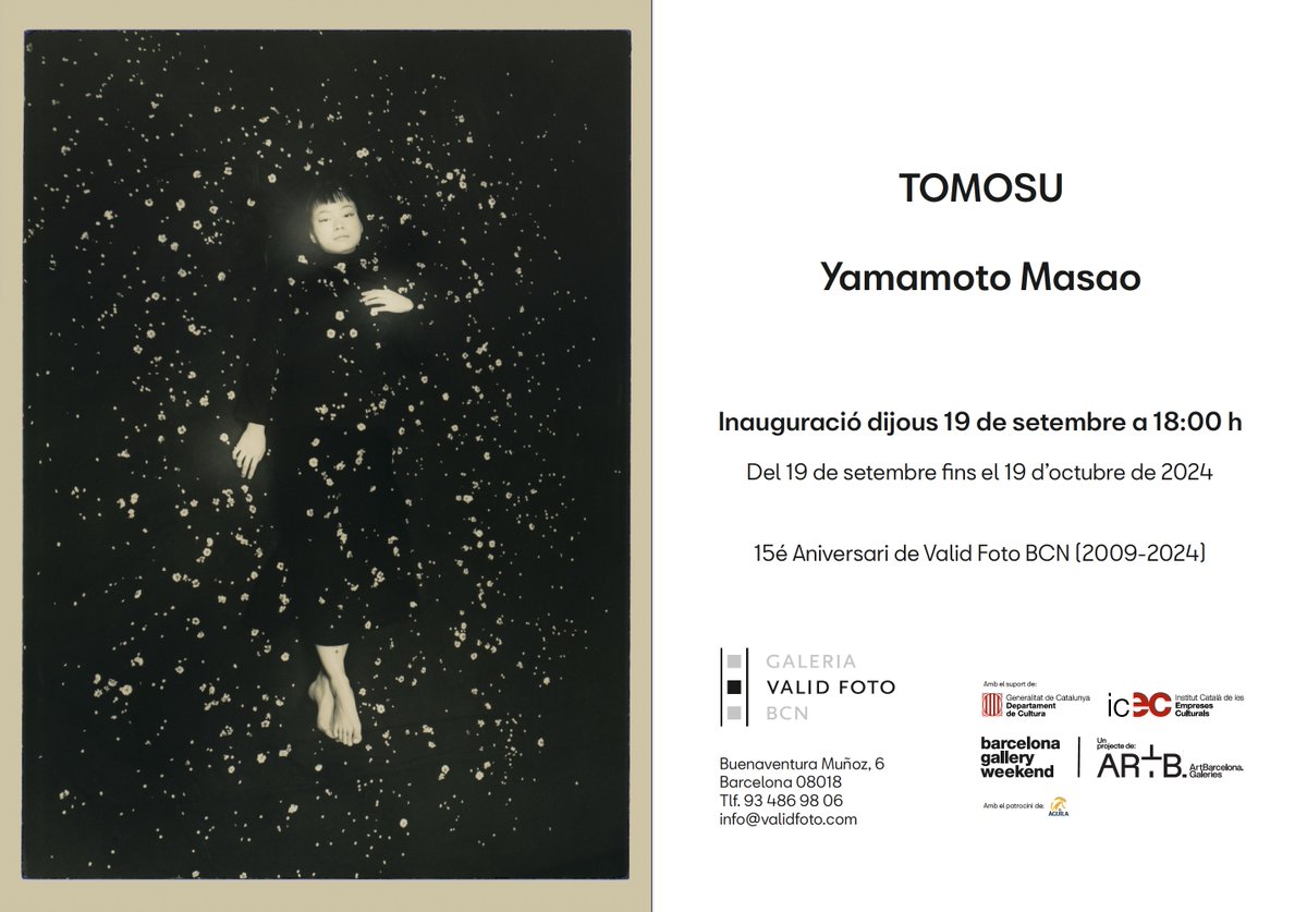 Inauguración exposición TOMOSU- Yamamoto Masao - mailchi.mp/validfoto.com/…