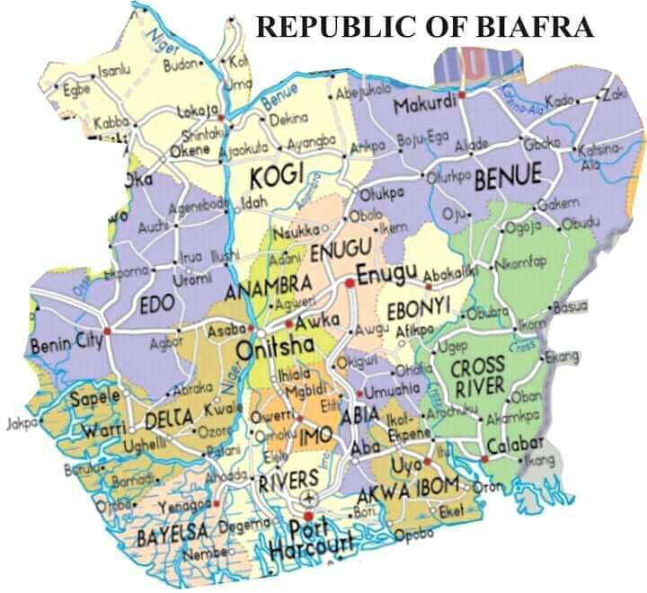 biafra4ever's tweet photo. @funshographix What if you support & accelerate #REFERENDUM?
Will you still be going through all this self-imposed trauma about #Biafrans (Igbos)?
Meanwhile, #ILORIN is still under #ALIMI, as was delivered by #AFONJA.
Some are terrified about living w/out #Biafrans, but cowardice diverts them. https://t.co/RDlLHH6XsD