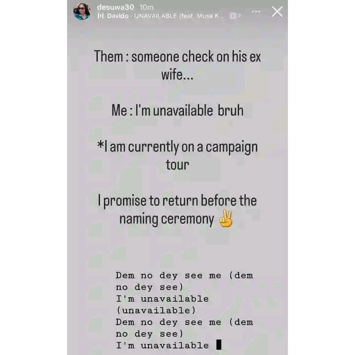 BoxNaijaTv's tweet photo. Jude Ighalo’s ex-wife, Soni, reacts to rumor he is expecting a child with a ‘side chic’

Tags: WHO ARE YOU Subsidy Obasanjo #Dollar #RevolutionNow Cubana Petrol Portable https://t.co/Q1Xq5ywyx5