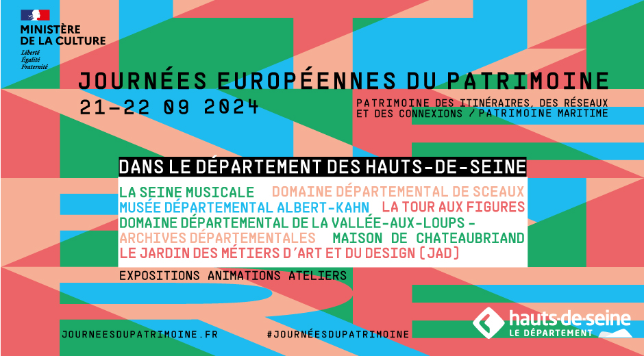 Destination Hauts-de-Seine (@destinationhds) on Twitter photo ✨🏰#JEP2024 Ce week-end, les journées européennes du patrimoine vous transportent au cœur des musées et sites des <a href="/hautsdeseinefr/">Département des Hauts-de-Seine</a> avec des visites guidées, des ateliers famille, des escape games, et des accès aux espaces habituellement fermés au public
👉destination.hauts-de-seine.fr/les-journees-e… ✨🏰#JEP2024 Ce week-end, les journées européennes du patrimoine vous transportent au cœur des musées et sites des <a href="/hautsdeseinefr/">Département des Hauts-de-Seine</a> avec des visites guidées, des ateliers famille, des escape games, et des accès aux espaces habituellement fermés au public
👉destination.hauts-de-seine.fr/les-journees-e…