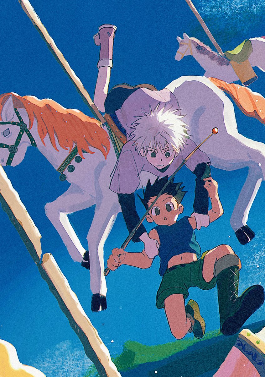 Komorrrrrrrrr's tweet photo. #hunterxhunter 
#キルゴン https://t.co/bEyJaFajao