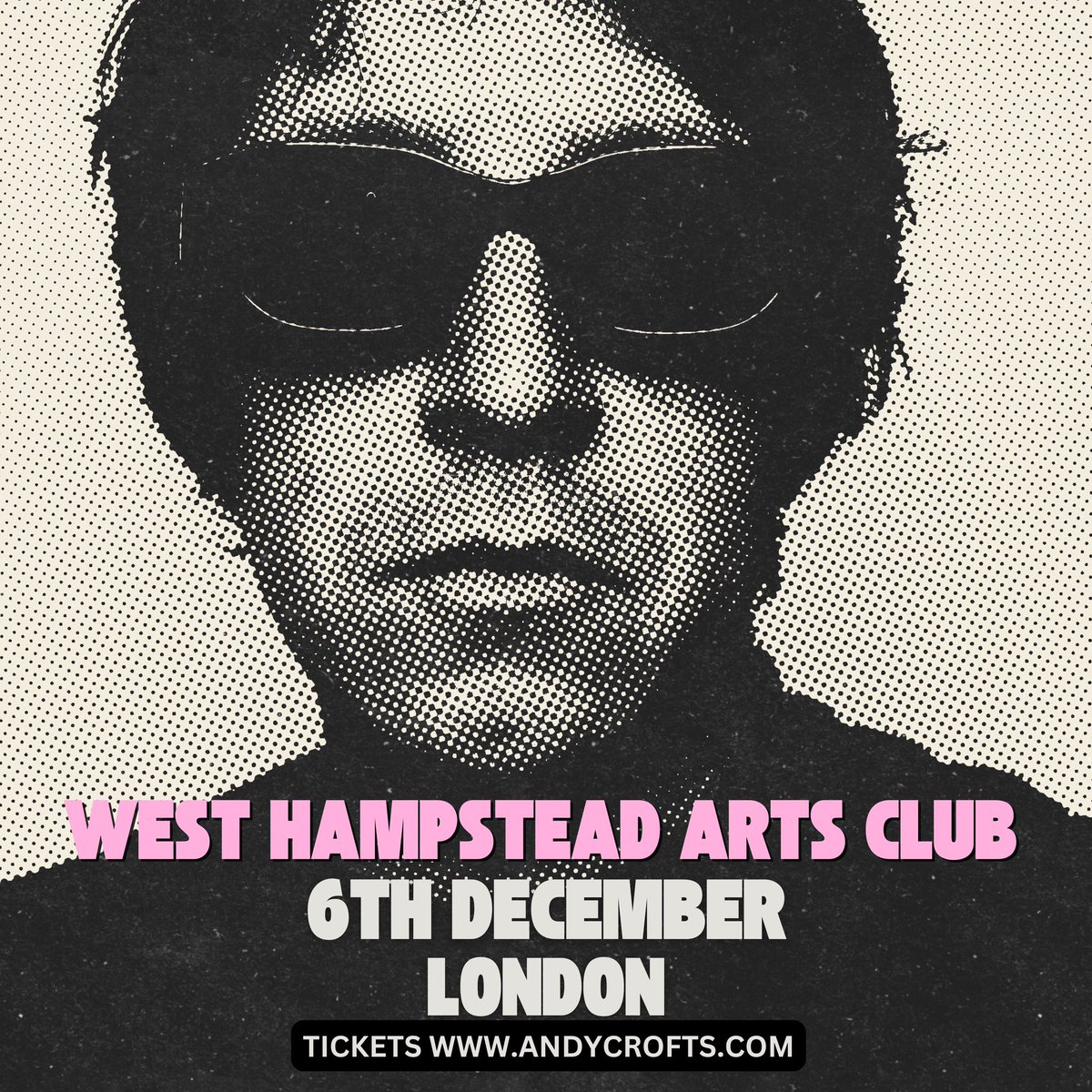 Come join me in London 6th Dec at West Hampstead Arts Club 😘. Tickets wegottickets.com/event/631691