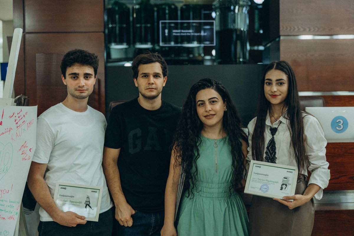 🎉🚀 Thrilled to collaborate with <a href="/AMIOBANKCJSC/">Amio Bank</a>  on the #AMIOERA Education Financing Program! Teach For Armenia reviewed 800+ applications, selecting 25 winners. 90.3% of participants reported personal growth. Thank you, AMIO Bank, for the partnership!