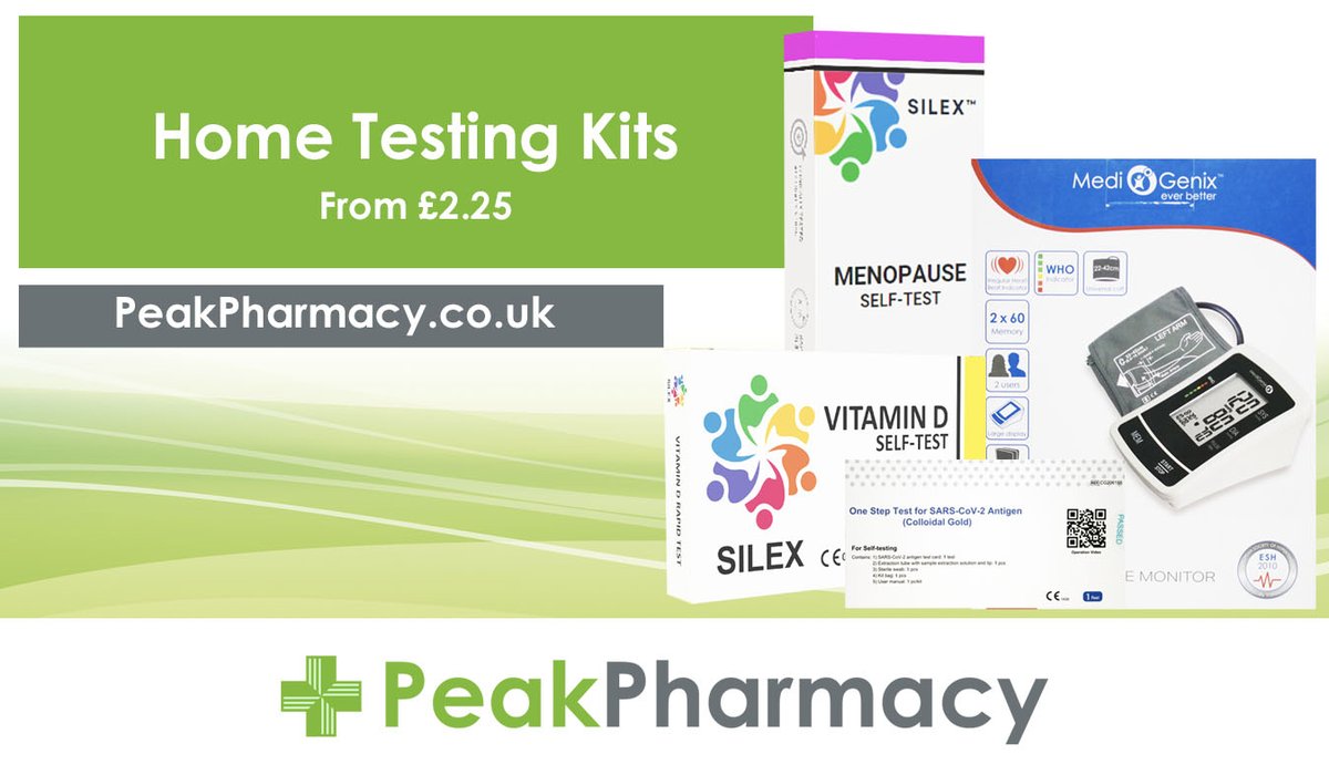 PeakPharmacyUK's tweet image. From Blood Pressure Monitors and COVID-19 to Healthcare and Pregnancy Tests...

We've made it more affordable than ever to test for less from the comfort of your home!

➡️ peakpharmacy.co.uk/pharmacy/3755-…

#HomeTesting #Healthcare