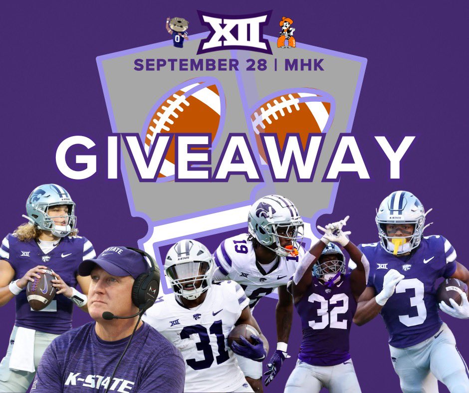 🚨TICKET GIVEAWAY🚨

We’re giving away two (2) tickets to one lucky winner to September 28’s home game against OSU. Winner will be announced at halftime of this Saturday’s game. For a chance to win:

-Follow us
-Retweet this post
-Like this post

#EMAW