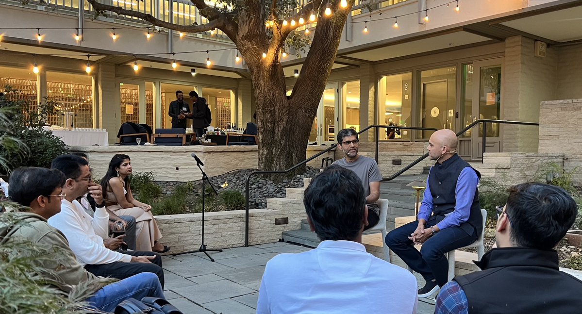 LightspeedIndia's tweet image. Glimpses from Lightspeed’s GTM social evening, hosted in partnership with @saasboomi, at our Menlo Park office. The event included a fireside chat - @dkhare  interviewed @ajeets, co-founder of @nutanix and @thoughtspot which are leveraging trends in virtualization and business…