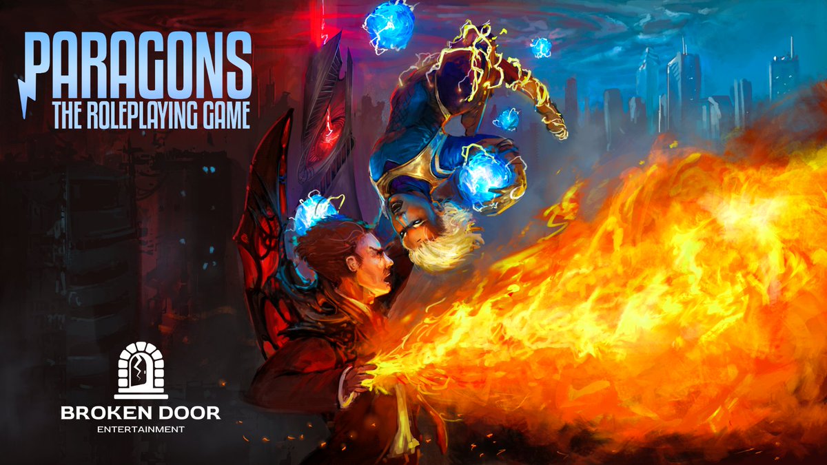 The Quickstart Guide for Paragons: The Roleplaying Game is now available on our website.

Check it out today!
brokendoor.shop/paragons