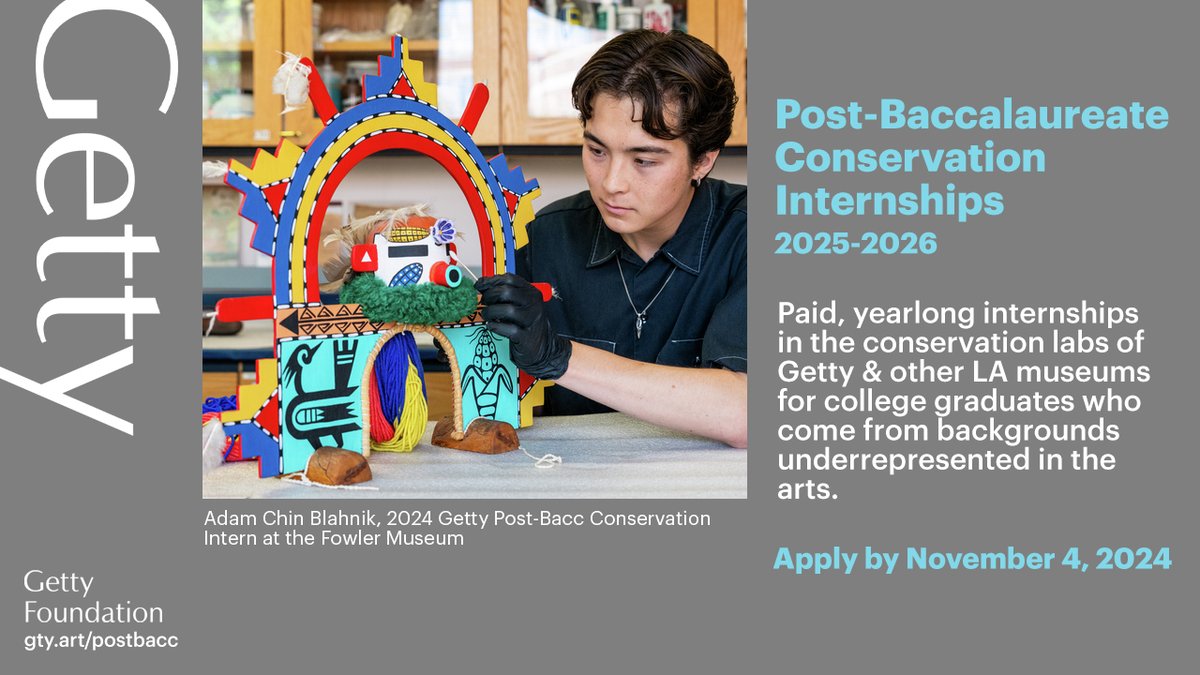 Getty Foundation tweet media