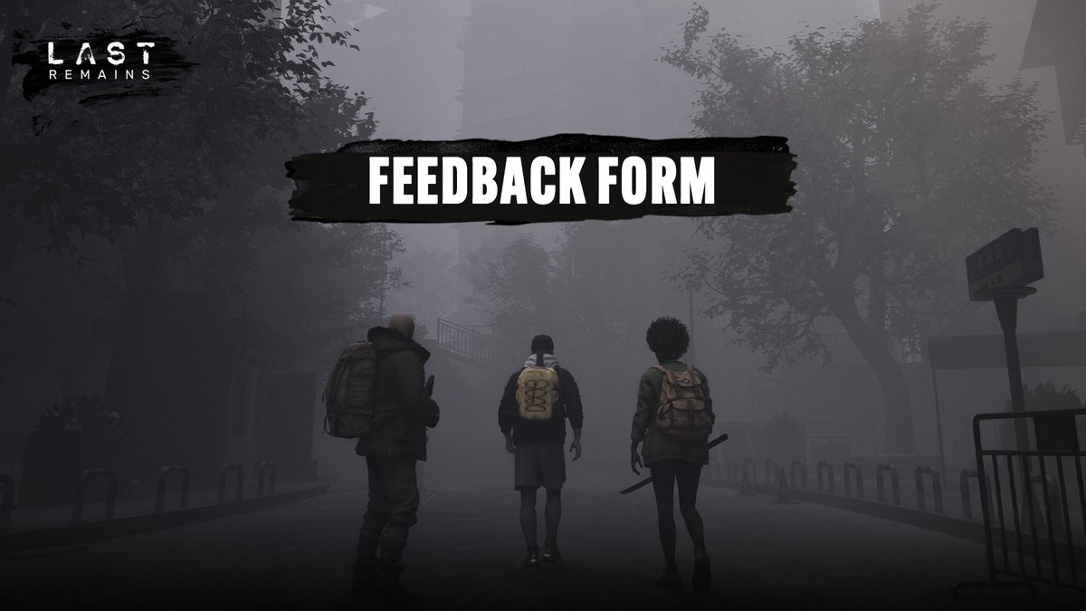PlayLastRemains's tweet image. 🌑 Time for feedback!🌑

Thank you for joining the invite-only playtest last Friday. 

Now, we need to hear your thoughts. Please take a moment to fill out the feedback form and help us improve! 

🔦 Complete the form here: docs.google.com/forms/d/e/1FAI…