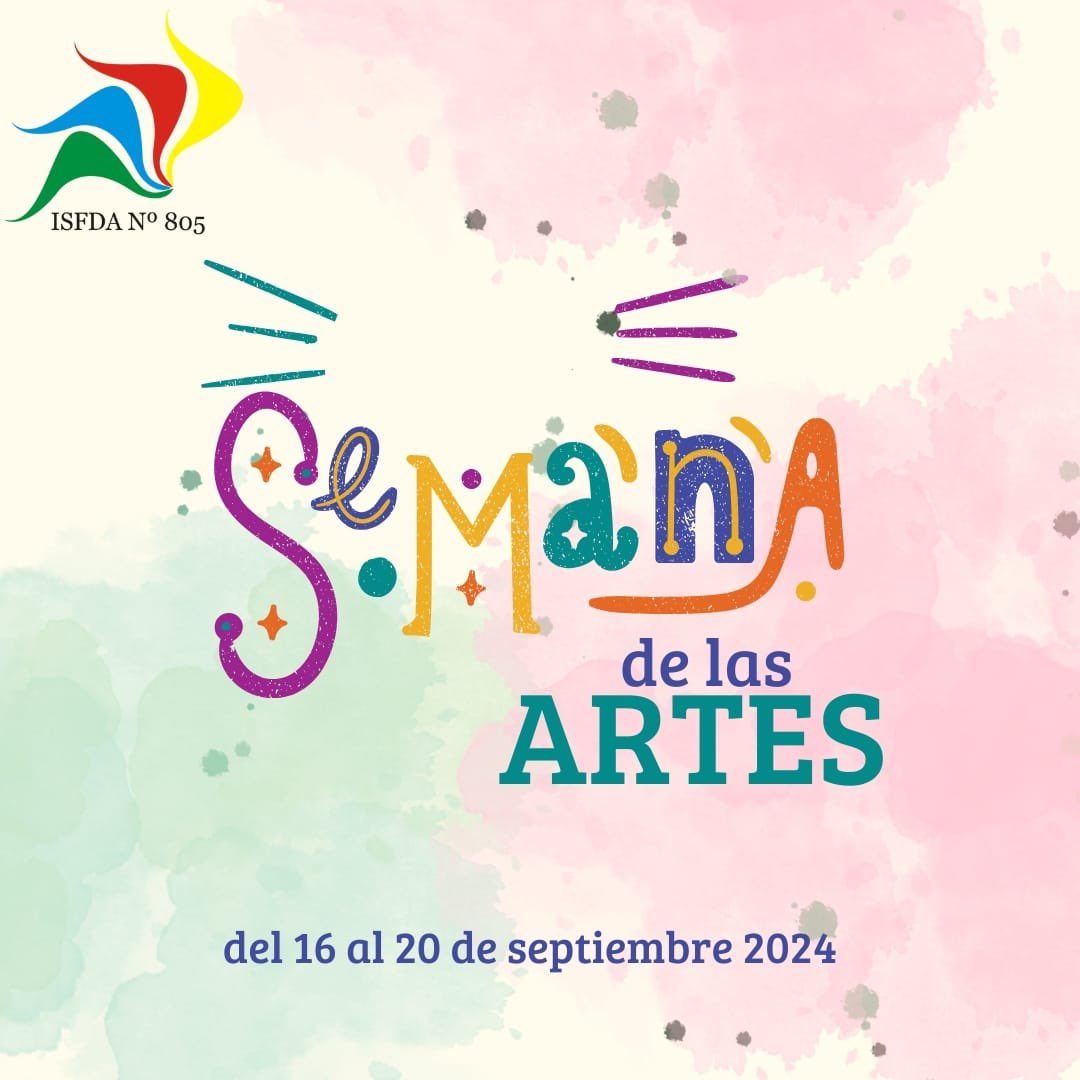 Isfda805's tweet image. 📣 Semana de las Artes 2️⃣0️⃣2️⃣4️⃣

🗓️ Del 16 al 20 de septiembre celebramos una nueva edición de la #SemanaDeLasArtes en el #ISFDA805  

¡Los invitamos a compartir y participar de las actividades! 🙌🏼
Hoy charla con @sarahebeok 
forms.gle/qsHnsPH4s64uFw…