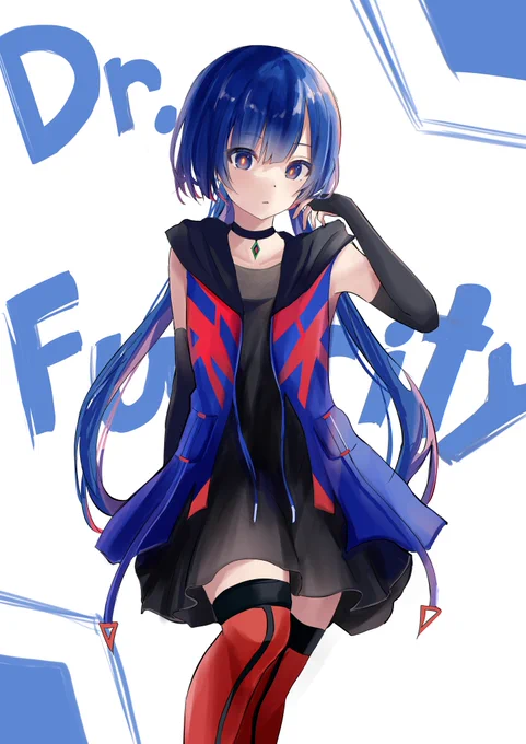 理芽ちゃんの新衣装本当に最高だった…Dr.Futurity 初描き#理芽ニューロマ3 #理芽美術部 