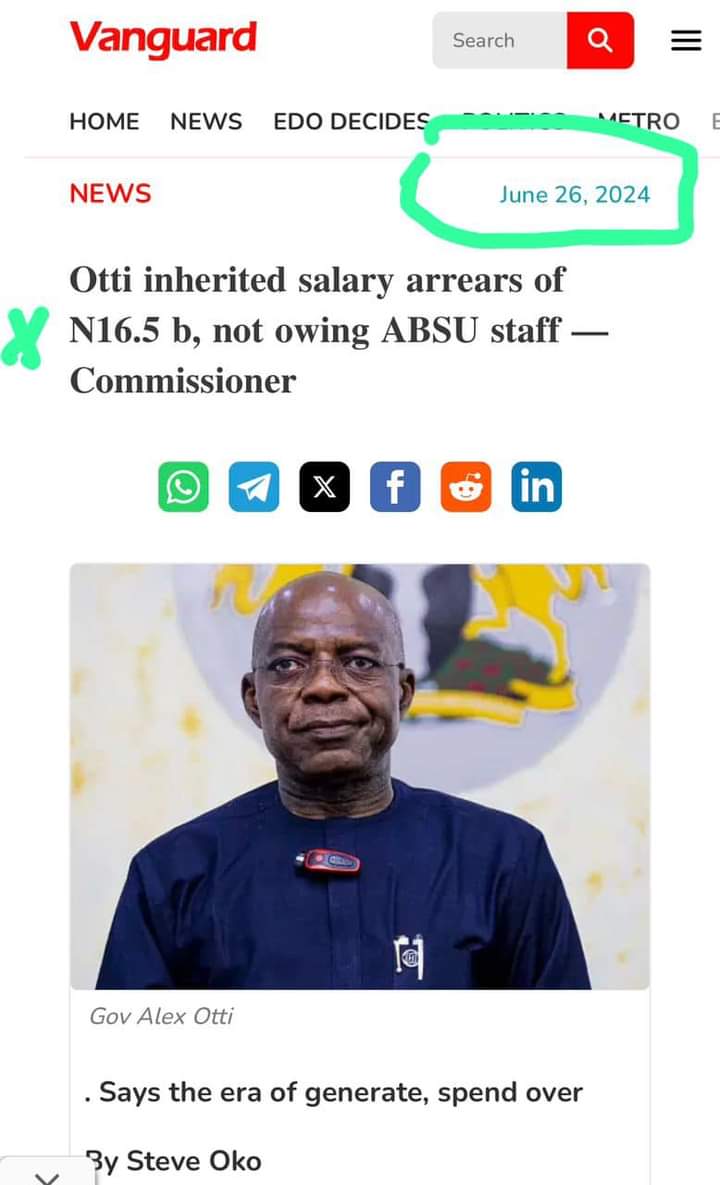GhenghisKhan01's tweet photo. @lindaikeji @ARISEtv @9newsng @Johnokiyikalu @AbiaState_Poly @SUGAbiaPoly @alexottiofr @instablog9ja @Drokezievictor @fisayosoyombo @TheICIR Same @alexottiofr publicly stated in June 2024, without independent verification, that the total arrears was N16.5b. 

All these propensity towards make-belief was exactly how the cookies crumbled at Diamond Bank and we should all be concerned. https://t.co/qdumL1nGSp