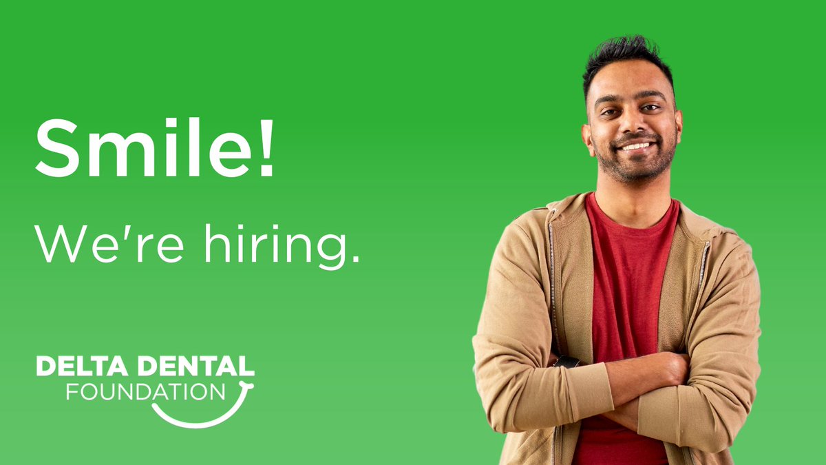 Interested in #OralHealth? We're hiring a program coordinator! You'll learn more about the inner workings of foundations through your day-to-day responsibilities, and you'll be supporting oral health equity in Michigan, Ohio, Indiana and beyond! Apply: 
hubs.ly/Q02NS4k40