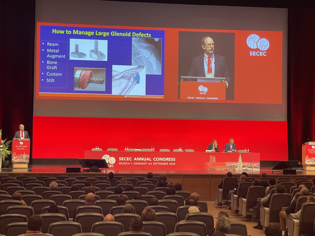 The team at #UFOrtho recently had the privilege of presenting its research at the 2024 Annual Congress of the European Society of Shoulder and Elbow Surgery (SECEC-ESSSE) - one of the biggest conferences for elbow and shoulder surgery worldwide.

go.ufl.edu/zkka2hv