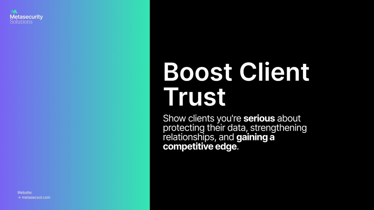 Metasecurity Solutions tweet media