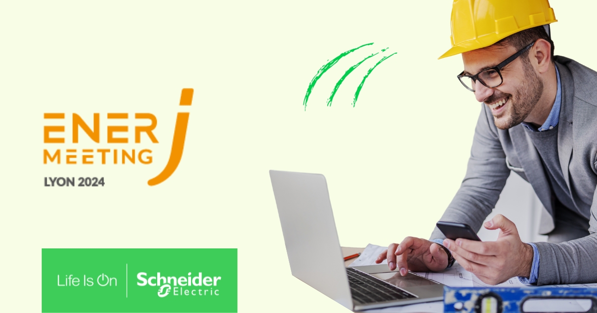 Schneider Electric France (@schneiderelecfr) on Twitter photo Retrouvez-nous demain au salon <a href="/EnerJmeeting/">EnerJ-meeting</a> 2024 à Lyon !
Retrouvez-vous au stand n° 22 pour échanger avec vous sur des sujets d’efficacité énergétique, de sobriété et de décarbonation 👉 spr.ly/6012oBrEi
#EnerJmeeting #EfficacitéEnergétique #Décarbonation #mySchneider Retrouvez-nous demain au salon <a href="/EnerJmeeting/">EnerJ-meeting</a> 2024 à Lyon !
Retrouvez-vous au stand n° 22 pour échanger avec vous sur des sujets d’efficacité énergétique, de sobriété et de décarbonation 👉 spr.ly/6012oBrEi
#EnerJmeeting #EfficacitéEnergétique #Décarbonation #mySchneider