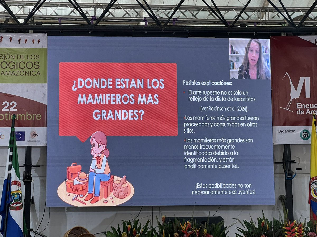 Continuamos con el 6to EIAA en San Jose del Guaviare con la ponencia de la colega Zooarqueologa Jo Osborn integrante del equipo <a href="/LASTJOURNEY5/">LASTJOURNEY</a>