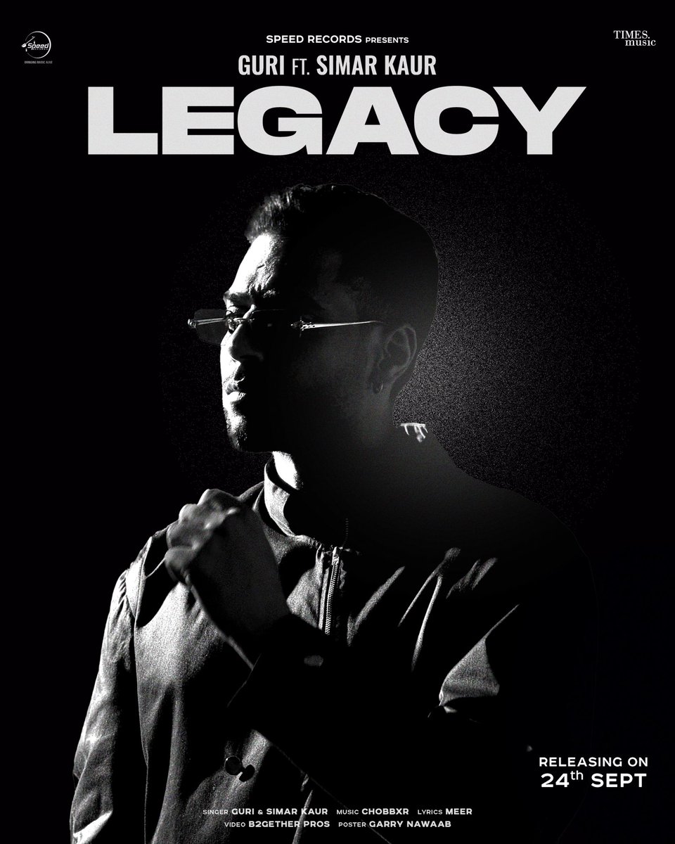 New Vibes, Same Passion! 💥 So thrilled to announce my next single “Legacy” releasing on 24th September