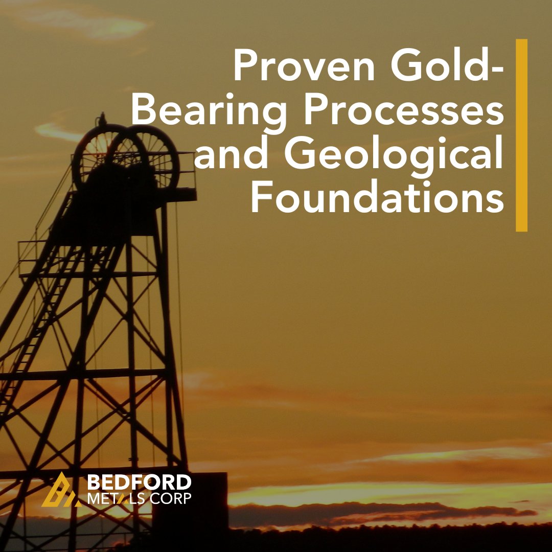 Leveraging historical data from the region’s largest gold producers and prior successes in mineral discovery at the Margurete site, which include findings of up to 6.18 grams per tonne (g/t) gold at the surface #bedfordmetals