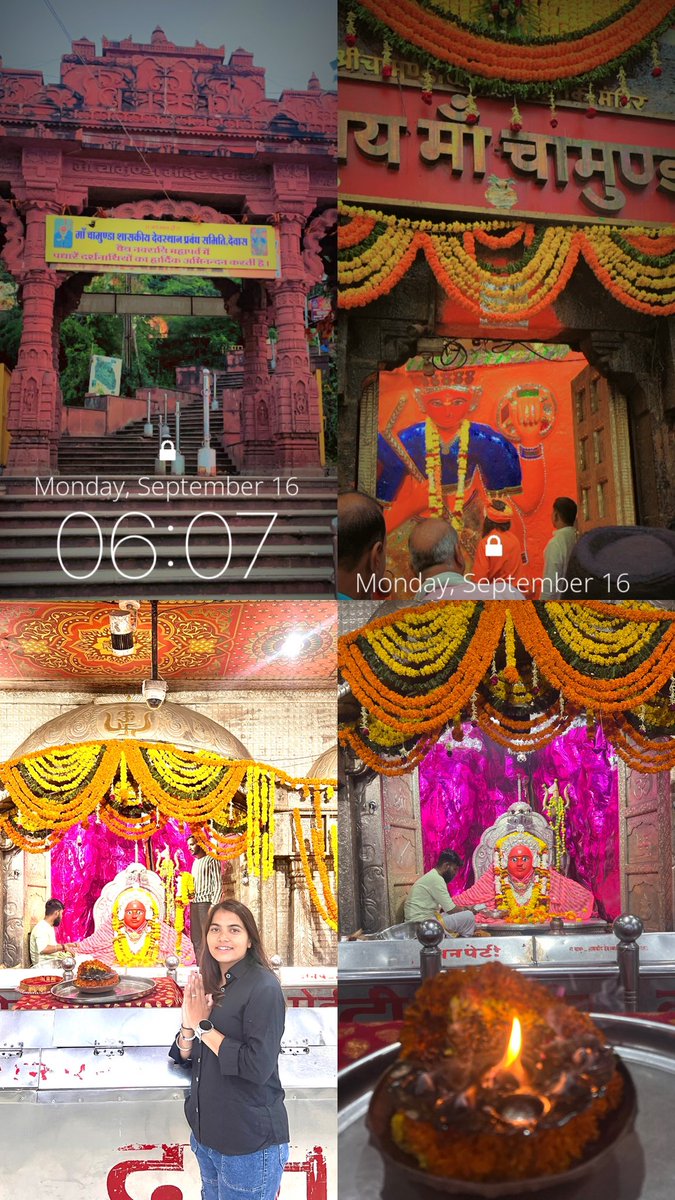AmbikaJat's tweet photo. 🚩जय माँ चामुण्डा🚩

देवास टेकरी जिसे माँ चामुंडा टेकरी के नाम से भी जाना जाता है जो कि भारत के मध्य में स्थित राज्य मध्यप्रदेश के देवास शहर में स्थित एक पवित्र पर्वत है।चामुण्डा टेकरी अपने धार्मिक महत्व के लिए जानी जाती है ।

-अंबिका जाट 

#ambe1304 https://t.co/br9y14z8vt