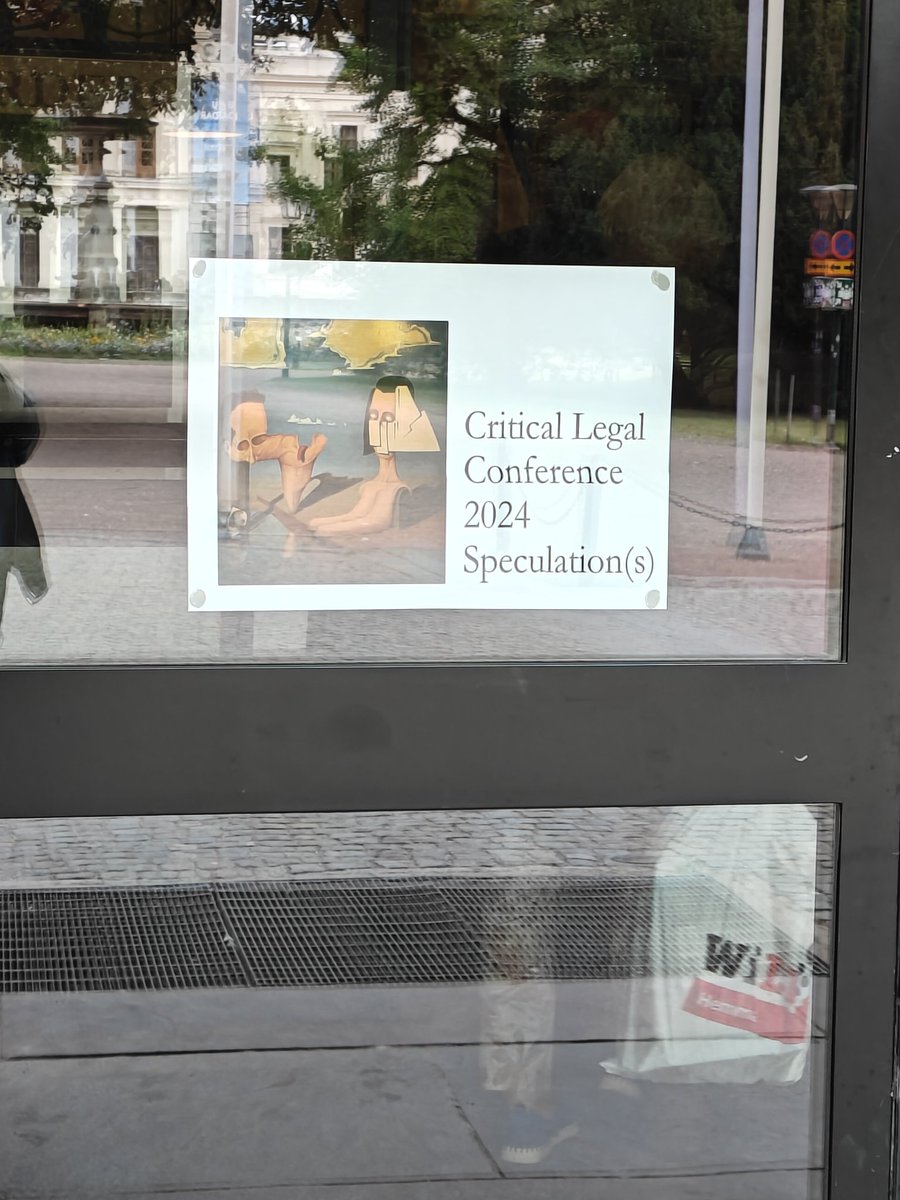 s_ranjan's tweet image. 🤗 Hello from Lünd, Sweden! #CriticalLegalConference2024