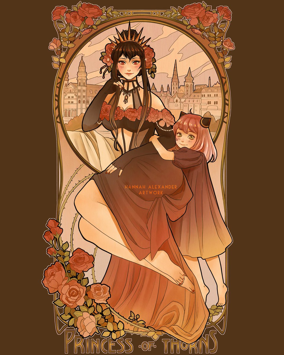HannahArtwork's tweet photo. 🌹Princess of Thorns🌹 https://t.co/SXobqVDTAK
