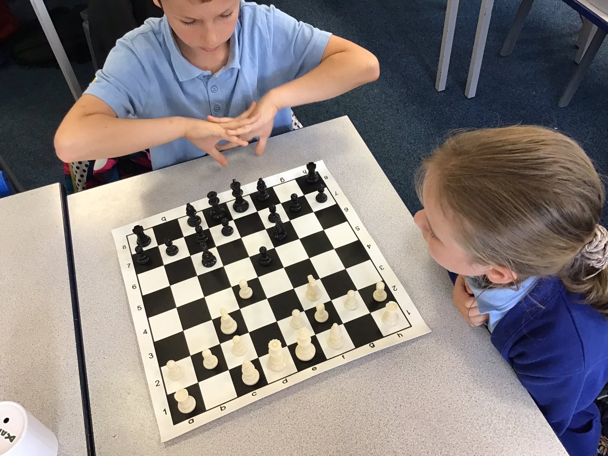 Chess club is back! ♟️

We are pleased to see both new and familiar faces in Chess Club 😃

Last week, we recapped the rules 📋

This week, the children are working on developing tactical thinking 🤔 

We are thankful that our parent helper is here to lend some tips and tricks 😊