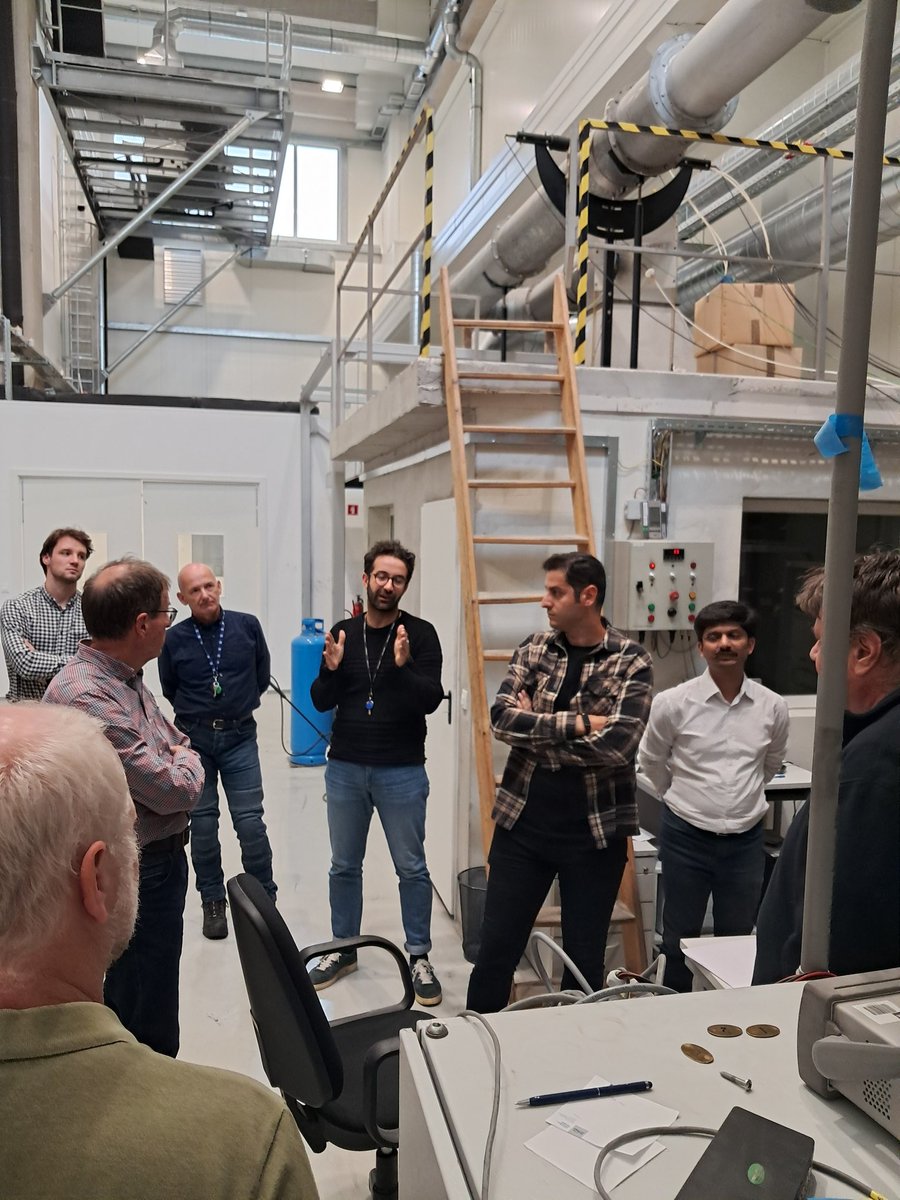 Today we are hosting the #RILEM technical committee, who visited our #FRISSBE facilities to explore fire safety research in action. 🔥 <a href="/REA_research/">European Research Executive Agency</a> <a href="/ZAG_Slovenia/">ZAG</a>  #Firesafety #Research #Innovation #Collaboration