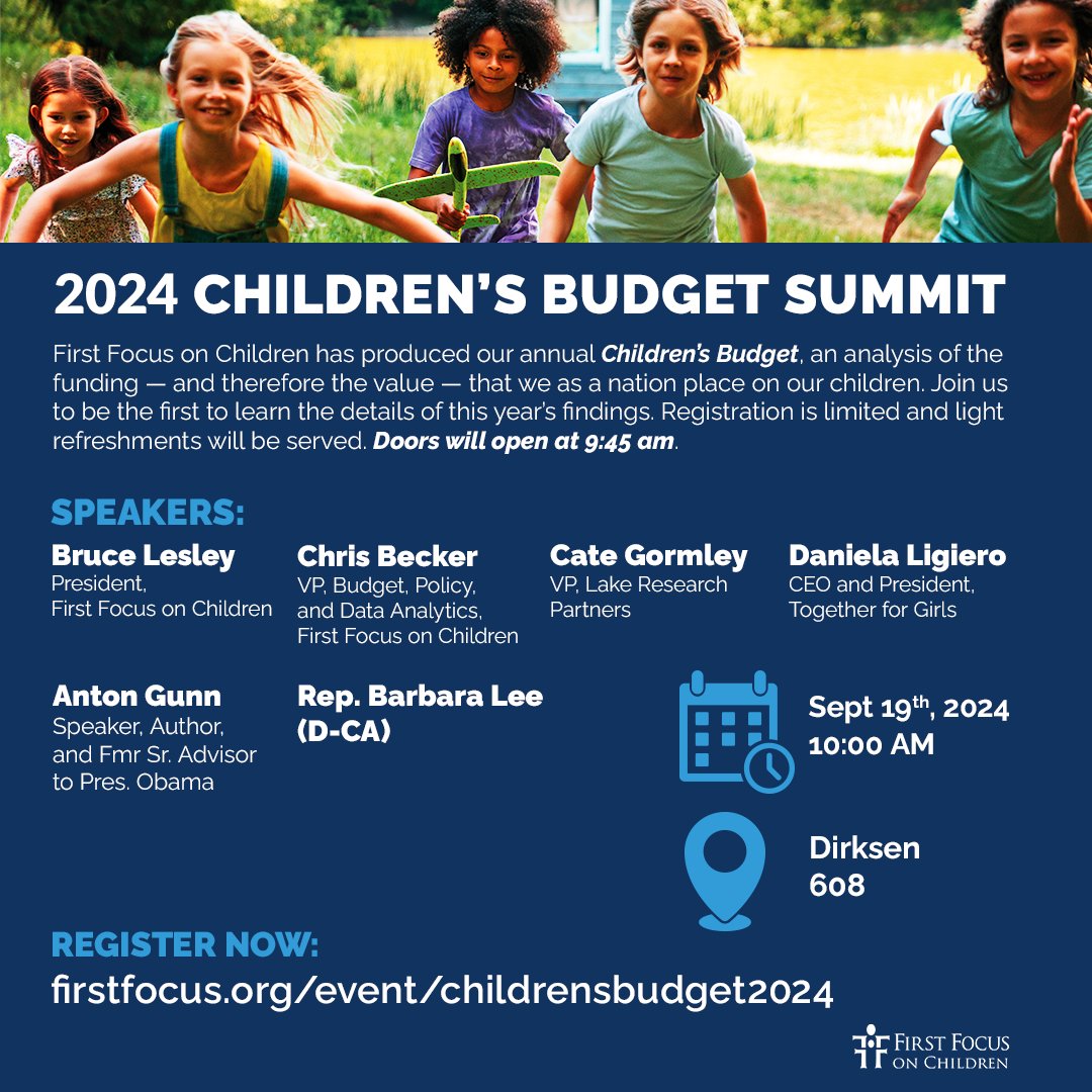 Cara Baldari (@shortestlawyer) on Twitter photo Please join <a href="/First_Focus/">First Focus on Children</a> for our upcoming 2024 Children's Budget summit this Thurs, Sept. 19th! Register here: firstfocus.org/event/children… #InvestinKids Please join <a href="/First_Focus/">First Focus on Children</a> for our upcoming 2024 Children's Budget summit this Thurs, Sept. 19th! Register here: firstfocus.org/event/children… #InvestinKids