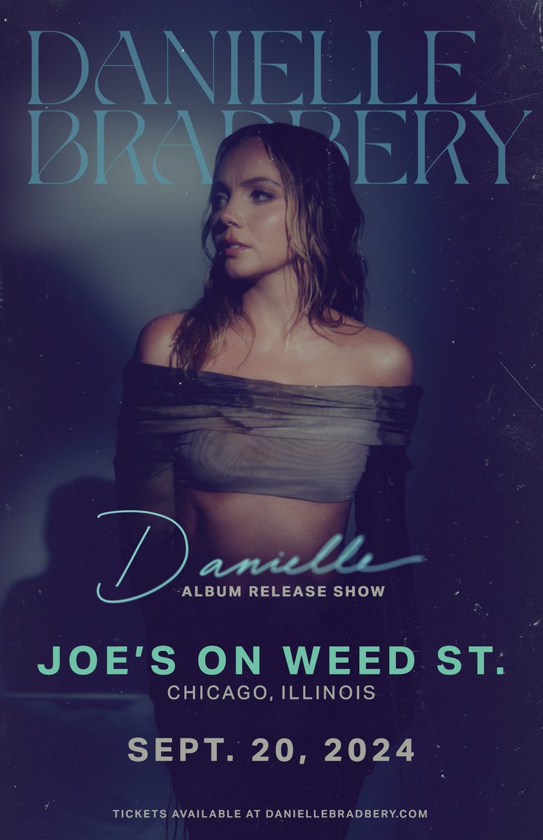 Chicago, you’re up next! Tickets and M&amp;Gs: ticketweb.com/event/danielle…