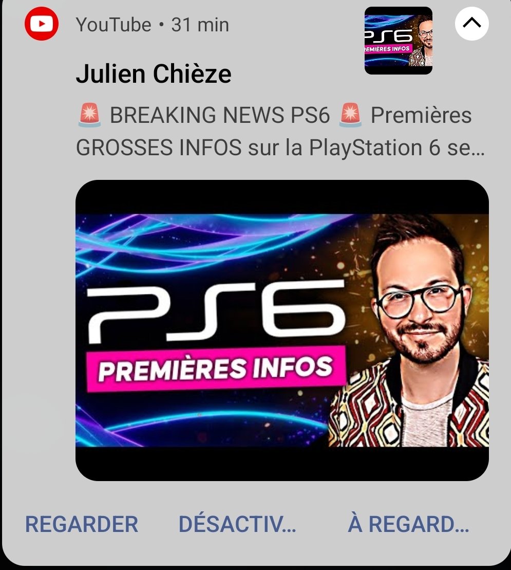 ça y est il est lassé de la switch 2?