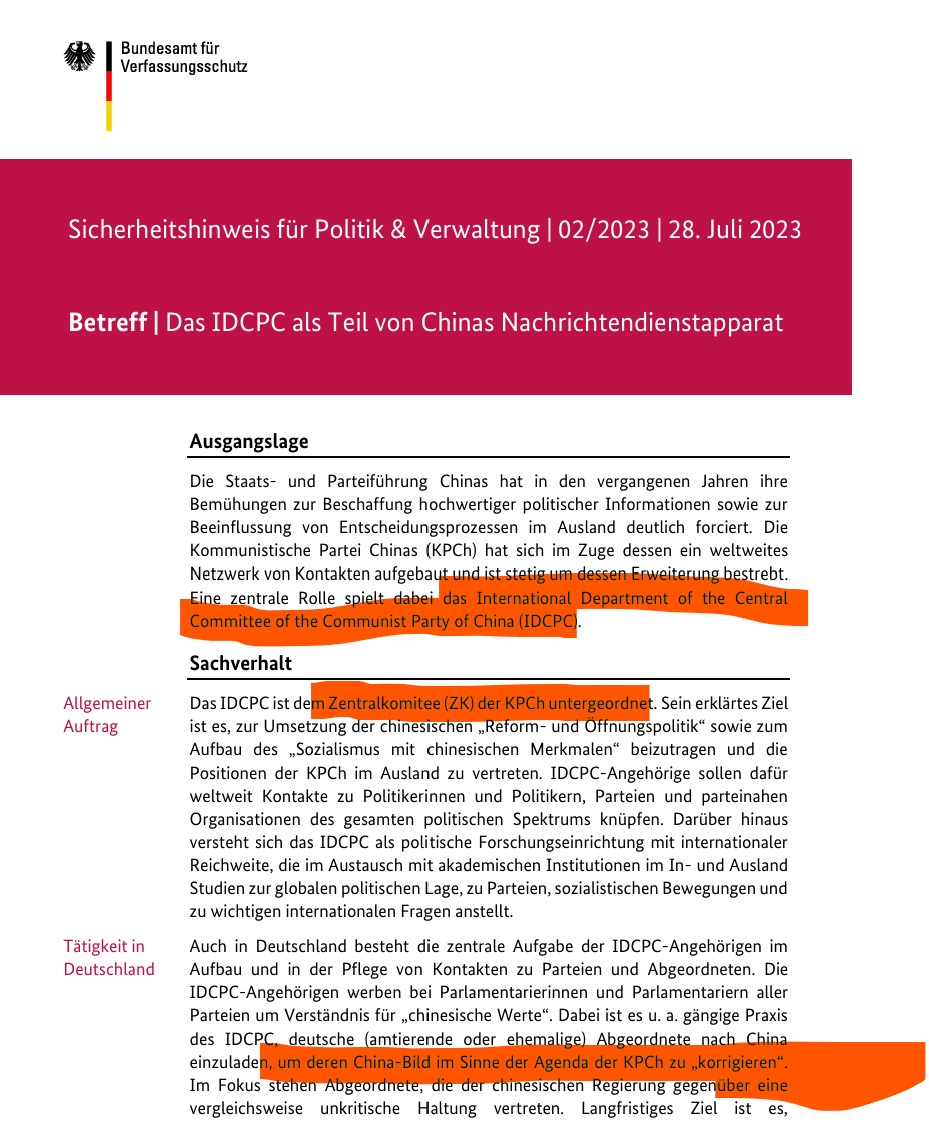 sascha_kb's tweet photo. @AMFChina @IHKStuttgart @Suedwestmetall @UnternehmerBW @BfV_Bund Dr. #Treier #DIHK, die Europäische  u.a. Handelskammern in China, German centre, Gewerkschaftsvorsitzender, von Steuergeld finanzierte #GIZ, 🇦🇹Bundesminister. Warum lassen sich diese gegen deutsche Interessen von Scharping und seinen Kumpels der 🇨🇳KP vor den Karren spannen? 💰 https://t.co/s8zQH51IUA