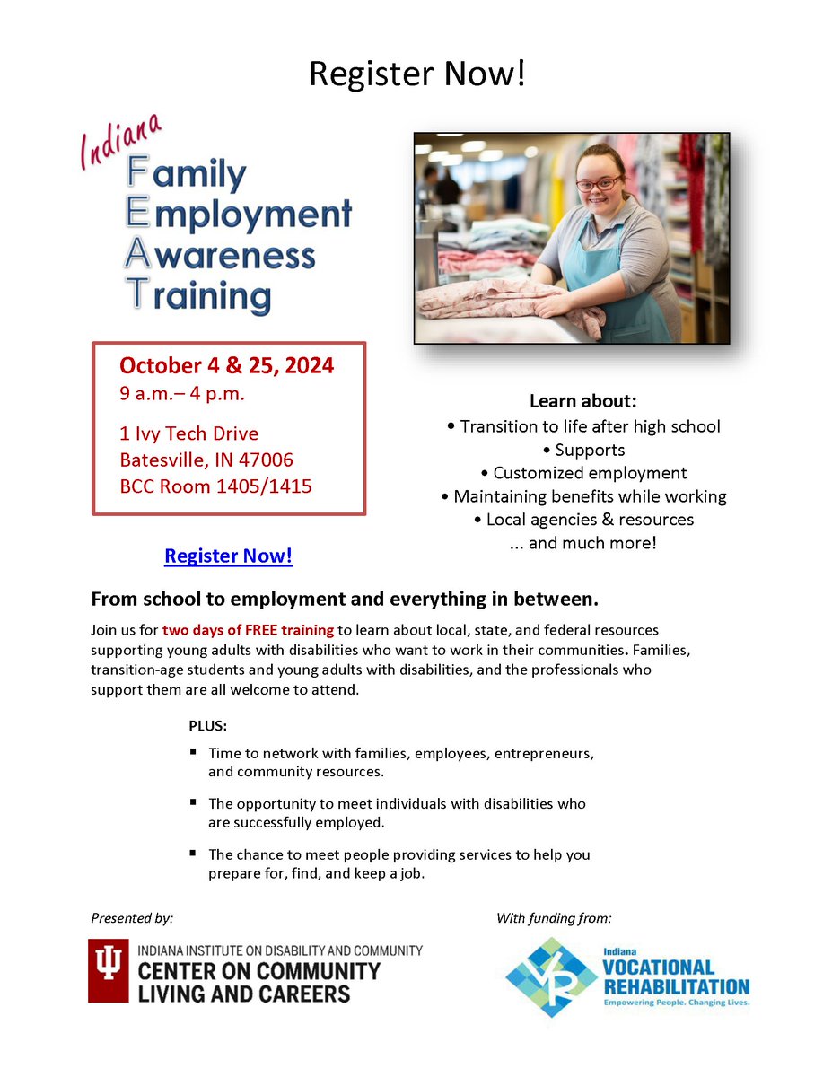 Center on Community Living and Careers tweet media