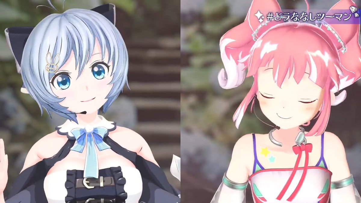 racchi_hnst's tweet image. #どラななしツーマン #堰代ミコ #希咲あんこ #もこ田めめめ #電脳少女シロ #ルルン・ルルリカ #七星みりり