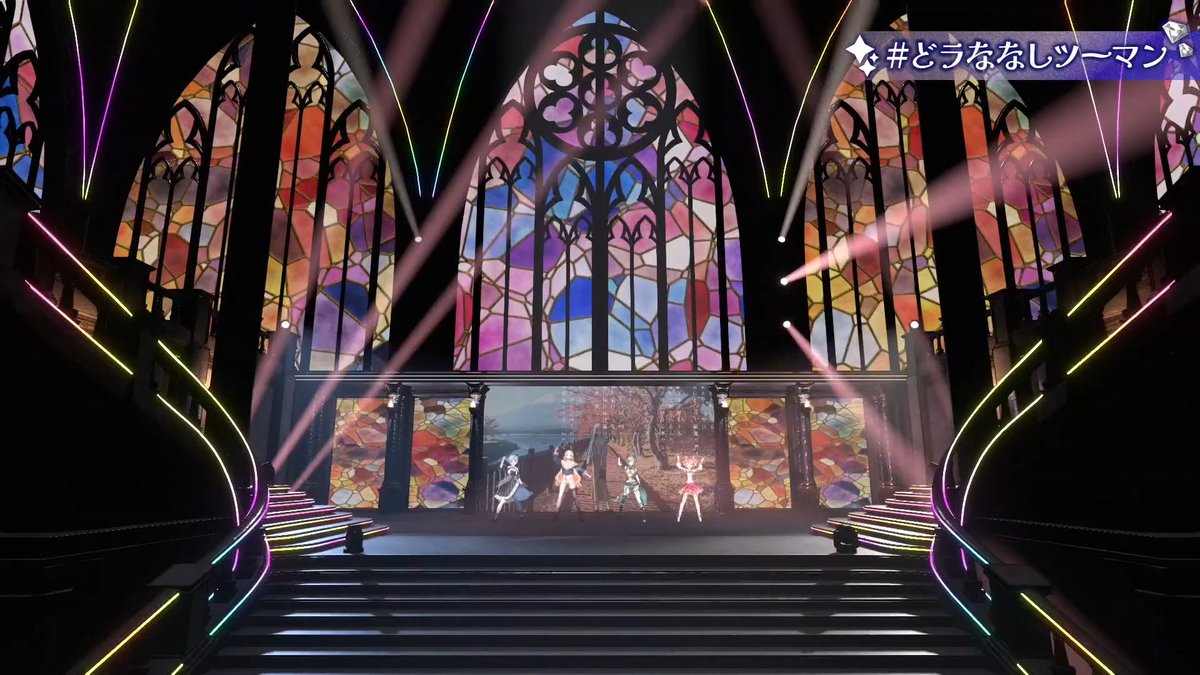 racchi_hnst's tweet image. #どラななしツーマン #堰代ミコ #希咲あんこ #電脳少女シロ #七星みりり