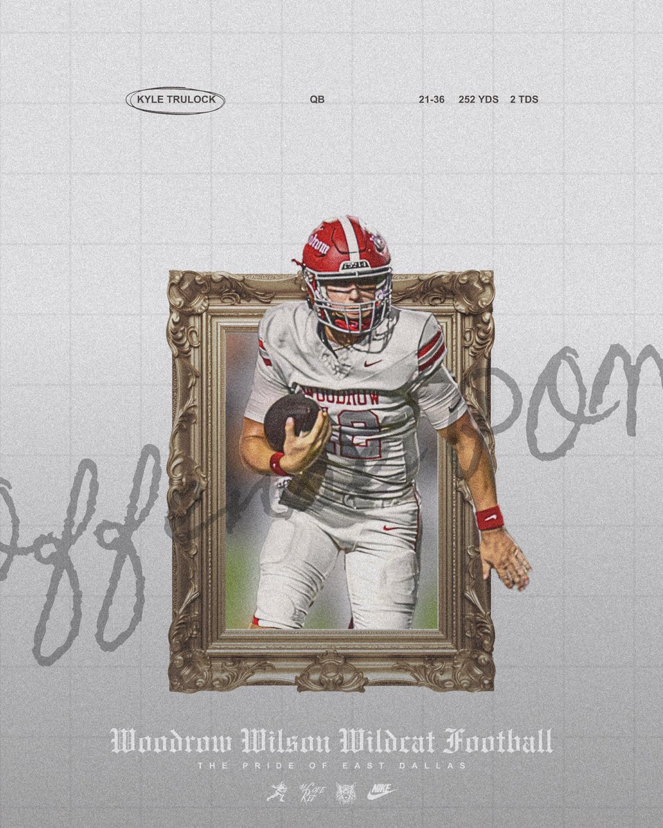 WoodrowFootball's tweet photo. Week 3 - POW

#CodeRed #HeismanHigh https://t.co/UBLBS5srRl