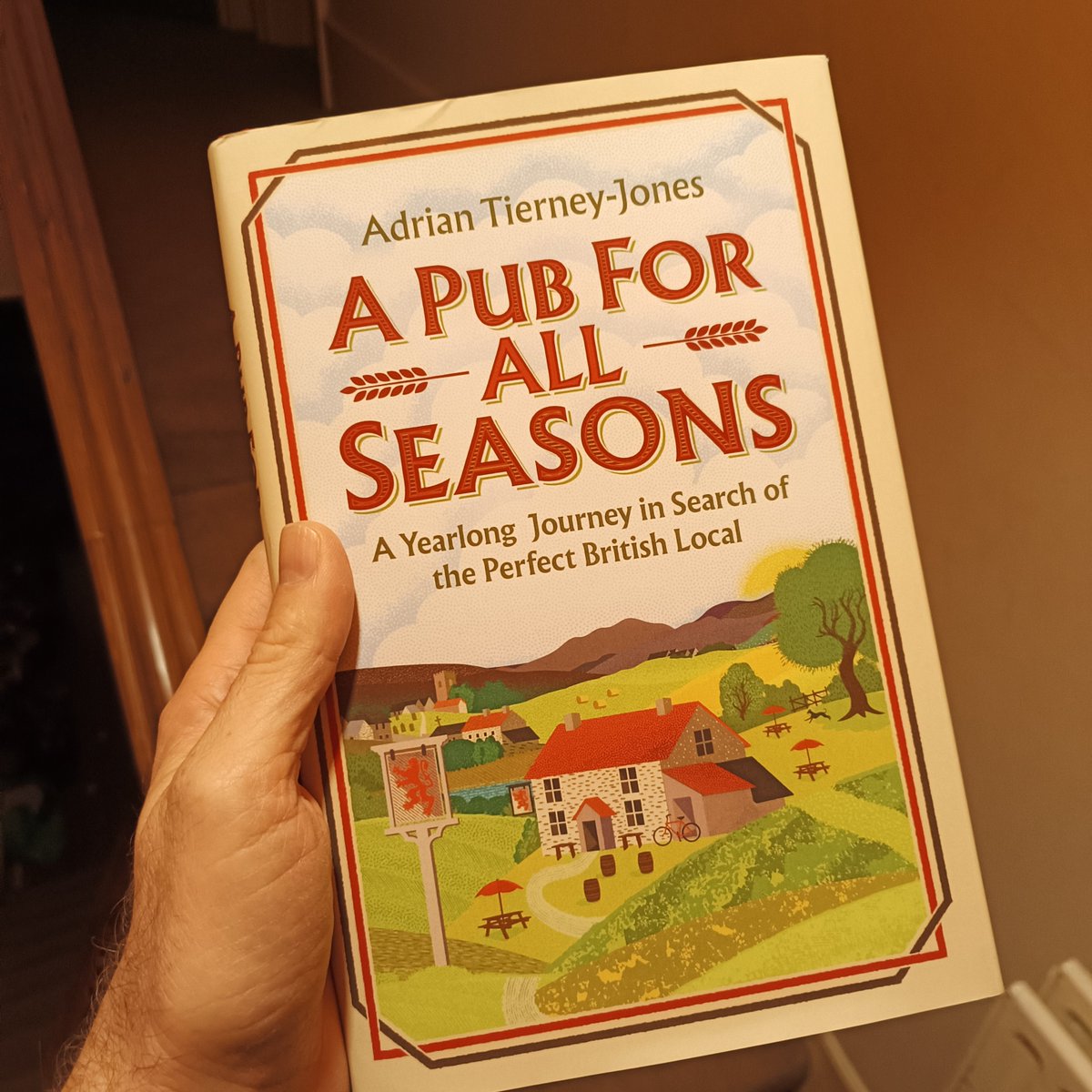 Delighted to got my hands on @atjbeer new book I love his style and elan with words and moods (and also odes to pubs), the intro already has me hooked go get it!